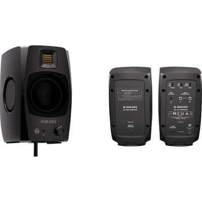 ADAM Audio D3V Active Desktop Monitoring System with USB-C Connection (Pair), Black image 5