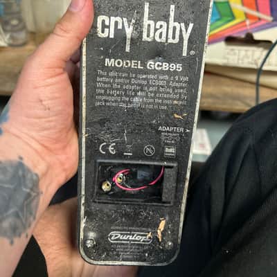 Dunlop GCB95 Cry Baby Standard Wah 1982 - Present - Black image 4