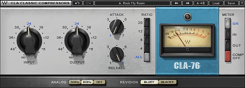 Waves CLA-76 Compressor/Limiter image 1