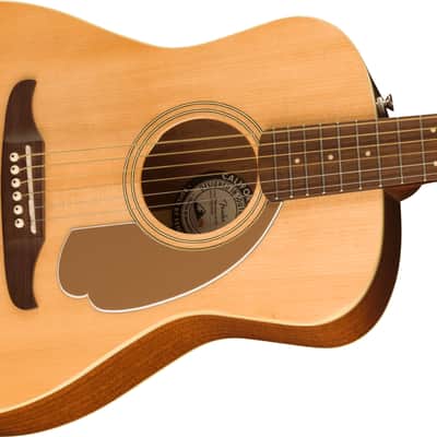Fender California Series Malibu Player Parlor Acoustic Electric, Natural - Demo image 5