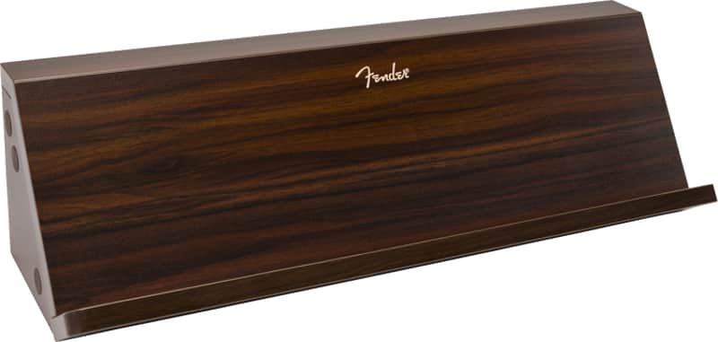 Fender Deluxe Wooden Wall-mounted Pedal Shelf image 1