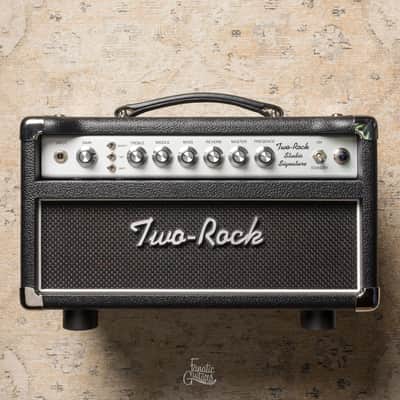 Two-Rock Studio Signature Head Silver Anodize - Black Bronco image 1
