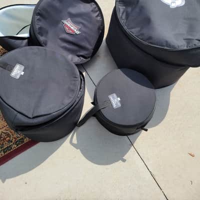 DW Collector's Series VLT 4 Piece Drum Shell Pack W/ Bags 13/16/18/24 - Creme Oyster (C013-8) image 24