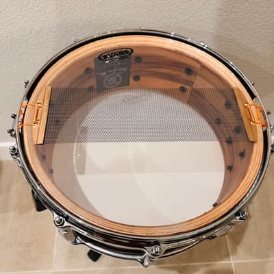 Pearl BFM1455SC 14x5.5" Brian Frasier Moore Signature Snare Drum 2019 - 2020 - Natural image 6