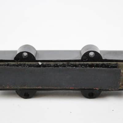 1982 Vintage Fender Jazz Bass NECK Pickup Single Coil Grey Bottom 7.7K  USA 1970s image 4