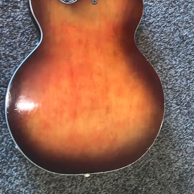 Vintage Harmony Rocket hollow body electric guitar made in usa image 9