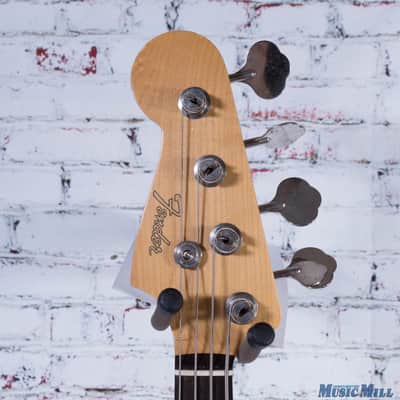 1997-1998 Fender Japan Left-Handed '62 Reissue Jazz Bass Olympic White w/HSC image 6