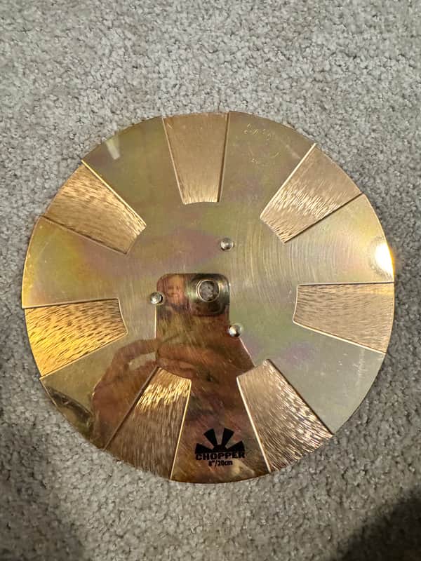 Sabian 8" Chopper Cymbal 2010s - Traditional image 1