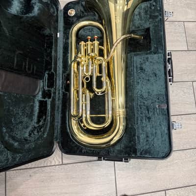 Yamaha YEP-642II Neo Compensating Euphonium 2010s - Lacquered Brass image 1