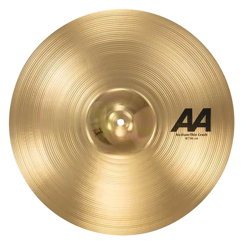 Sabian 18" AA Medium-Thin Crash Cymbal image 1