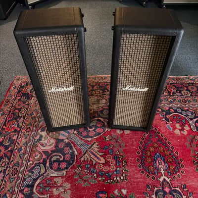 Marshall 1917 Column P.A. Cabinets - EMI Elliptical Speakers - Black image 3
