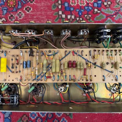 Marshall JMP 1992 Super Bass 2-Channel 100-Watt Head 1971 image 12