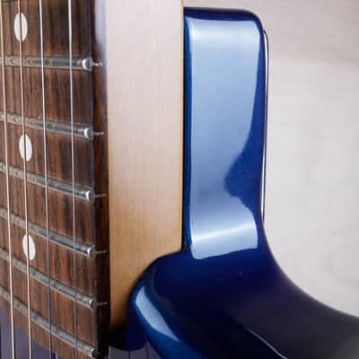 Fender Deluxe Series Acoustasonic Stratocaster 2003 Sapphire Blue Transparent w/ Bag image 14
