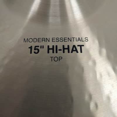 Paiste 15" Formula 602 Modern Essentials Hi-Hat Cymbals (Pair) 2013 - Present - Traditional image 4