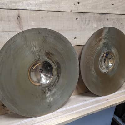 Zildjian 14" A Custom Hi-Hat Cymbals (Pair) 1991 - Present - Brilliant image 12