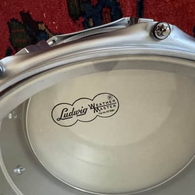 Ludwig LM405LTD Acrolite Limited Edition 6.5x14" 10-Lug Aluminum Snare Drum with Matte Silver Hardware Matte Aluminum P-90 Version image 7