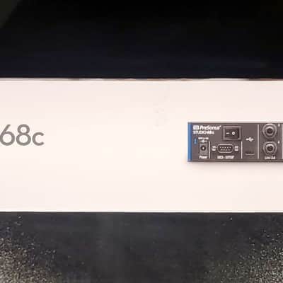 PreSonus Studio 68C 6x6 USB-C Audio / MIDI Interface 2019 - Present - Black image 3