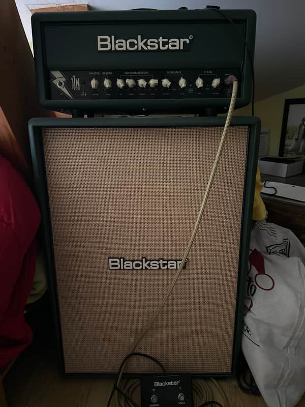 Blackstar JJN-20RH MkII Jared James Nichols Signature 20-Watt 2x12" Guitar Amp Half Stack 2019 - Present - British Racing Green image 1