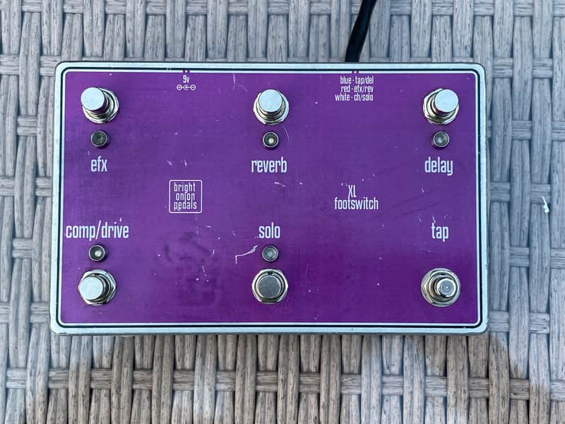 Bright onion pedals fx footswitch pedal for Roland cube xl image 1