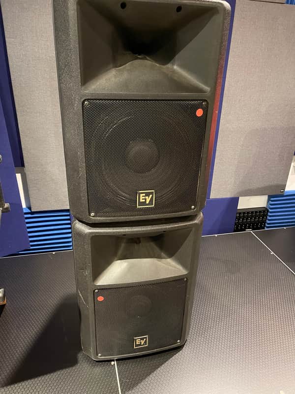 Electro-Voice SX-200 Speakers (1 x pair) + controller Black | Reverb