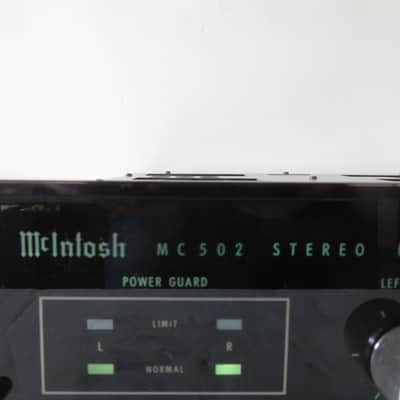 McIntosh MC 502 Power Amplifier 1978-1982 - standard image 2