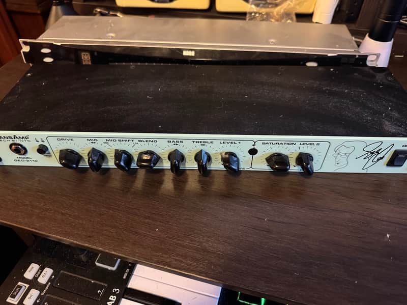 Tech 21 GED-2112 Geddy Lee SansAmp Rackmount Bass Preamp ged 2112 image 1