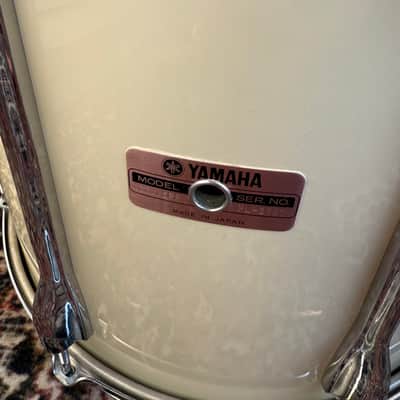 Yamaha Power Recording Custom Mid 1980's - Stage White Lacquer image 11