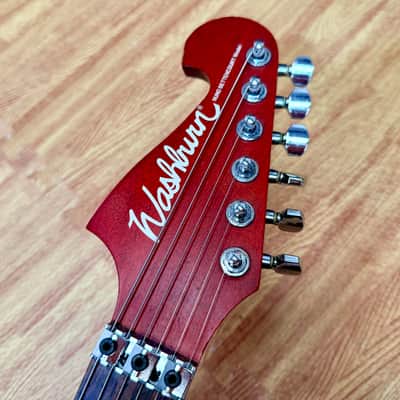 🔥1994🔥 Washburn N2 Nuno Bettencourt~ Korea Padauk Red + Gotoh + Bill Lawrence! image 9
