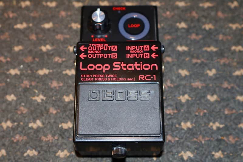 Boss RC-1-BK Loop Station 2018 - 2019 - Black image 1