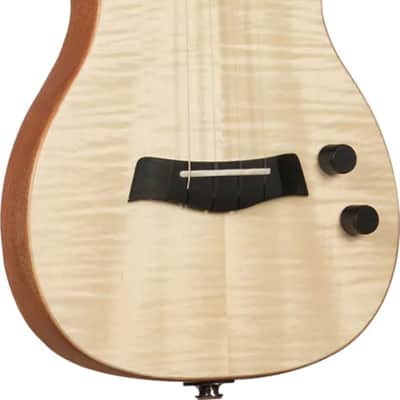 Kala KA-SB-MAP Maple Solid Body Electric Tenor Ukulele image 1