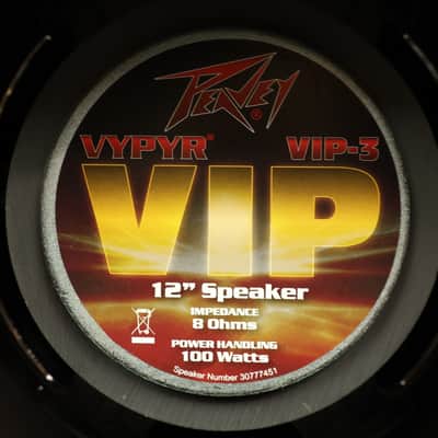 Peavey VYPYR VIP 3 100W Guitar Modeling Combo Amp W/ Sanpera II Foot Controller image 9