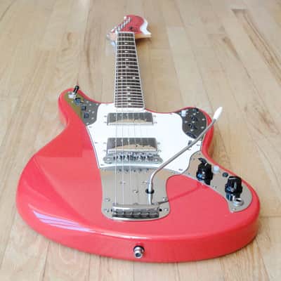 Bilt Relevator USA Made Custom Offset Electric Guitar Fiesta Red Mastery & ohsc image 12