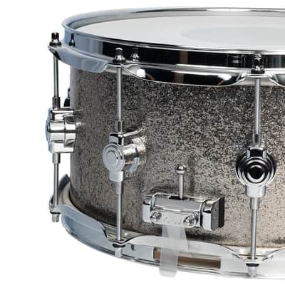 Used DW Performance 6.5x14 Maple Snare Drum Titanium Sparkle FinishPly image 2