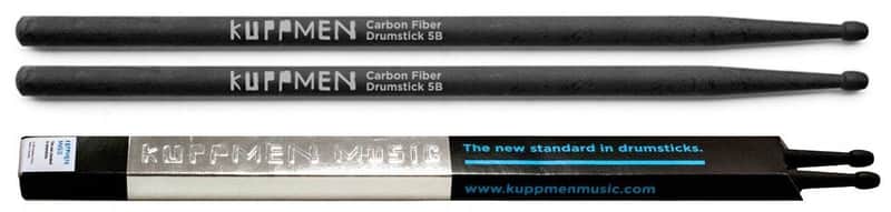 Kuppmen CFDS5B 5B Long Lasting Pair of Carbon Fiber Drumsticks Made in Germany image 1