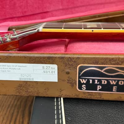 Gibson Custom Shop Wildwood Spec ‘58 Les Paul Murphy Lab 2022 - Factory Burst image 12