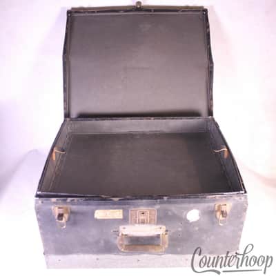 *Ludwig 23x19x11" Snare Drum Fibre Case+Hardware Section+Cymbal Tray Vintage 30s image 4