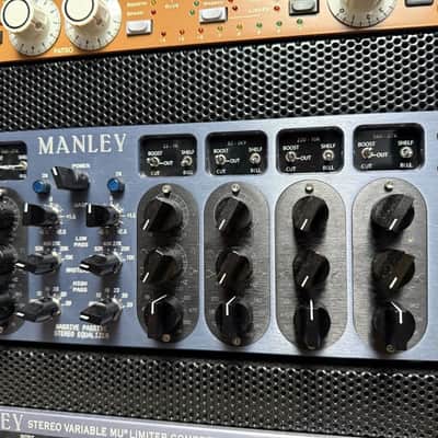 Manley Labs Massive Passive Stereo Tube Equalizer with T-Bar Modification 2000s - Purple image 4