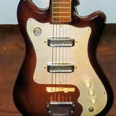 Vintage 1960s 1970s Kawai Kingston Short Scale Guitar Japan image 1