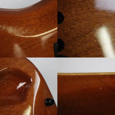 Vintage 2000 Brian Moore Custom Shop USA C55P Electric Guitar Upgraded with New Piezo, Synth and More, Natural, Highly Quilted Maple image 14