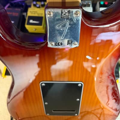 2022 Fender Player Stratocaster HSH, Tobacco Sunburst image 2