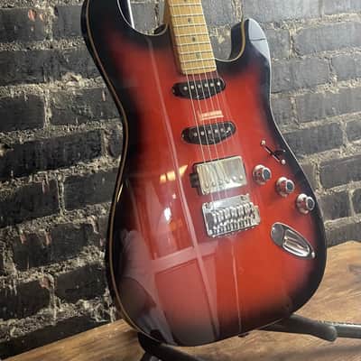 2023 Fender Aerodyne Special Stratocaster HSS Electric Guitar - Hot Rod Burst (DEMO) image 5