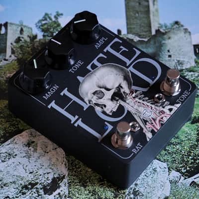 Hate Lord with DEMO Proco Rat + Russian Big Muff Ehx bass guitar image 2