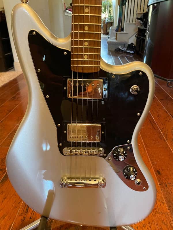 Fender Blacktop Jaguar HH 2011 - 2013 - Silver Electric Guitar