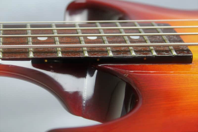 Aria Pro II Cardinal CSB-450 Bass 1980s - custom body - Sunburst