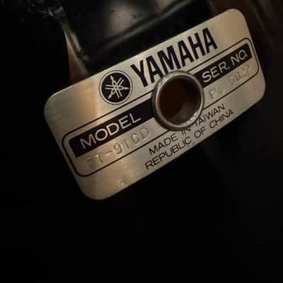 Yamaha 16x16 Tom 9000 Series FT-916D 1979 - Piano Black image 3