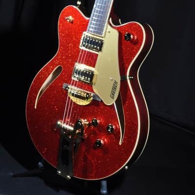 GRETSCH BALTO ROUNDUP G5422TG SSFSR RED SPARKLE GUITAR HARDSHELL INCLUDED image 4