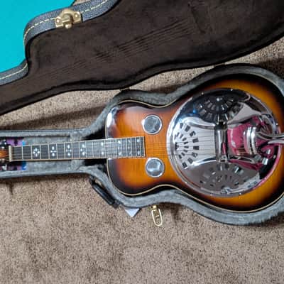 Gold Tone PBS-D Paul Beard Signature Square Neck Deluxe Resonator 2010s - Two Tone Tobacco image 1