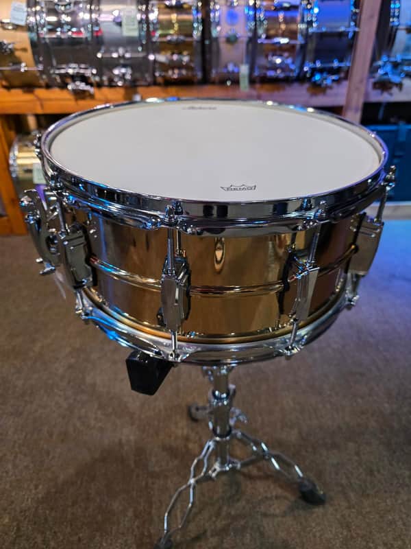 Ludwig Supraphonic Smooth Bronze 5.5x14 Snare Drum image 1
