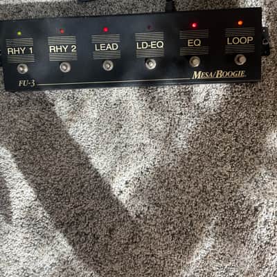 Mesa Boogie FU-3 Footswitch 1990-2008 - Black image 4