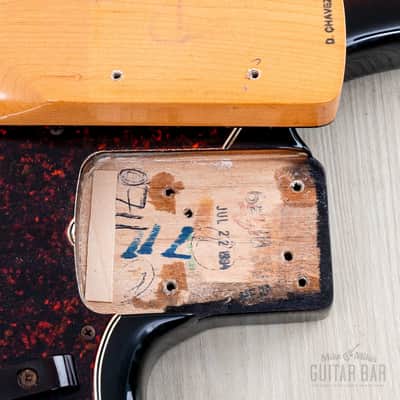 1994 Fender American Vintage ‘62 Jazz Bass Stack Knob Sunburst, 100% Original w/ Tweed Case image 19